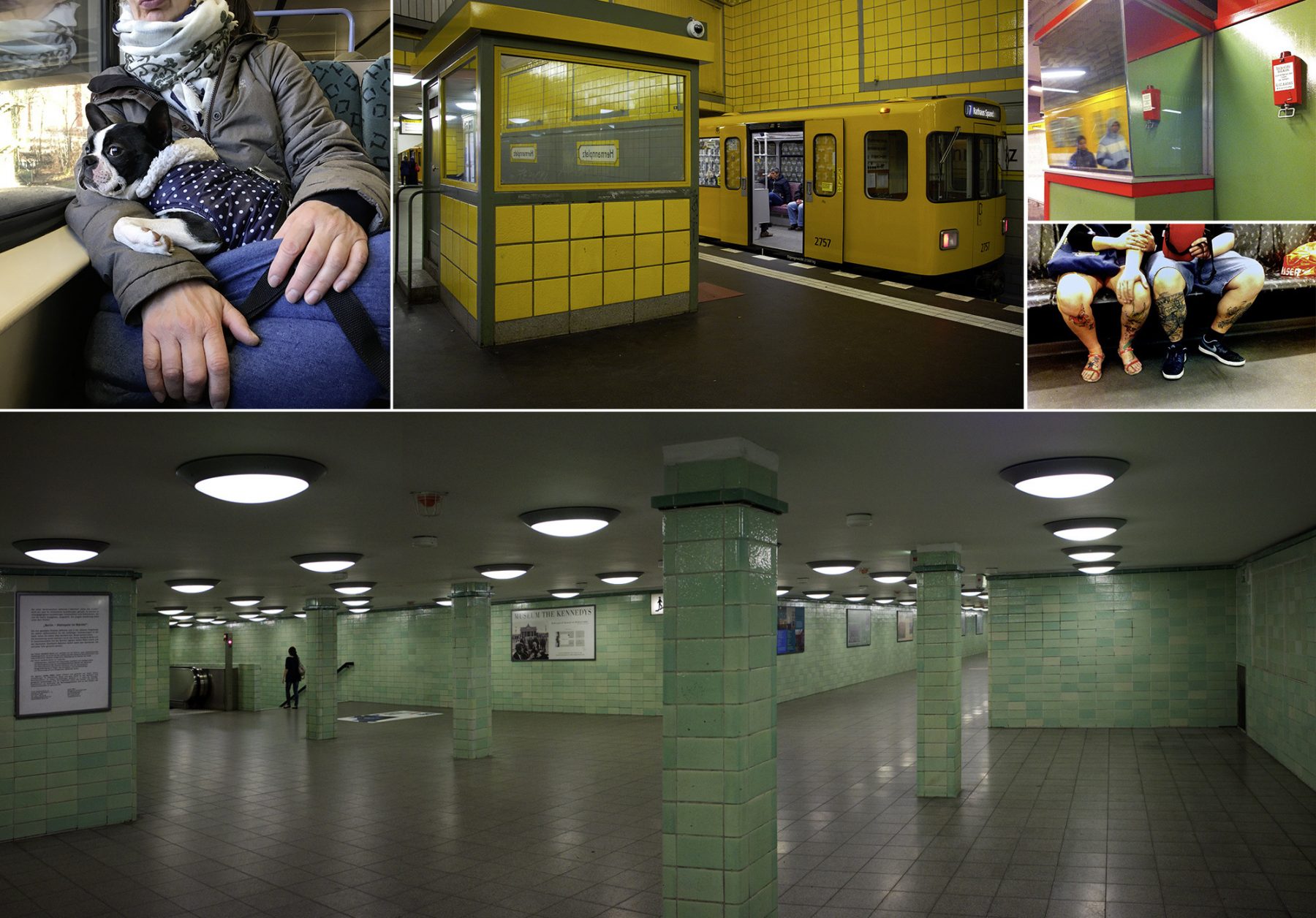 Alexanderplatz, U - Bahn, Fahrgäste