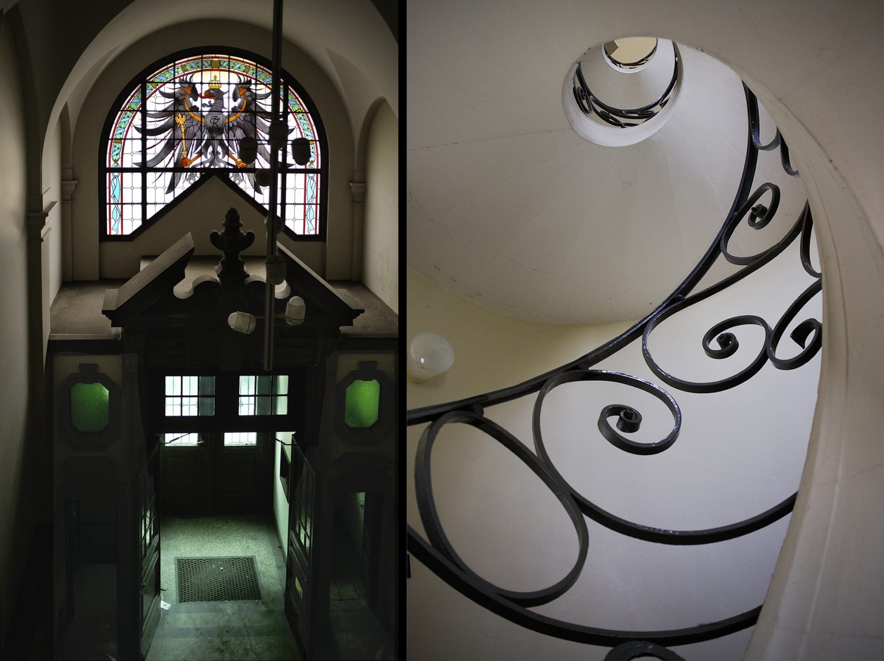 Berlin, Amtsgericht in Wilmersdorf, Gefängnistreppe