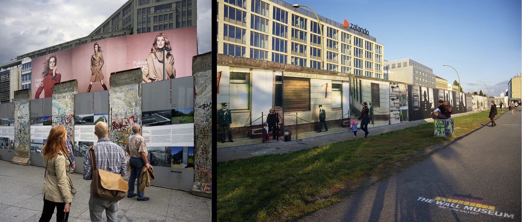 Potsdamer Platz Mauerstück, East Side Gallery Zalando
