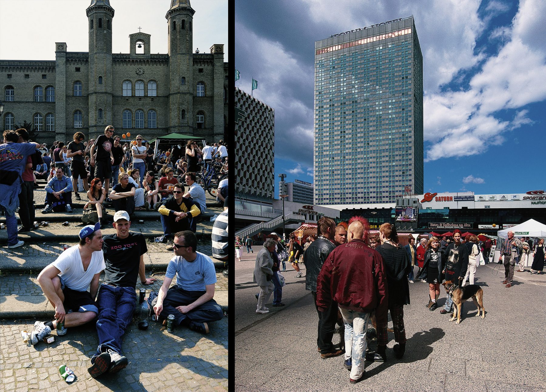 Berlin, Haus Bethanien, Alexander Platz, Mariannen Platz