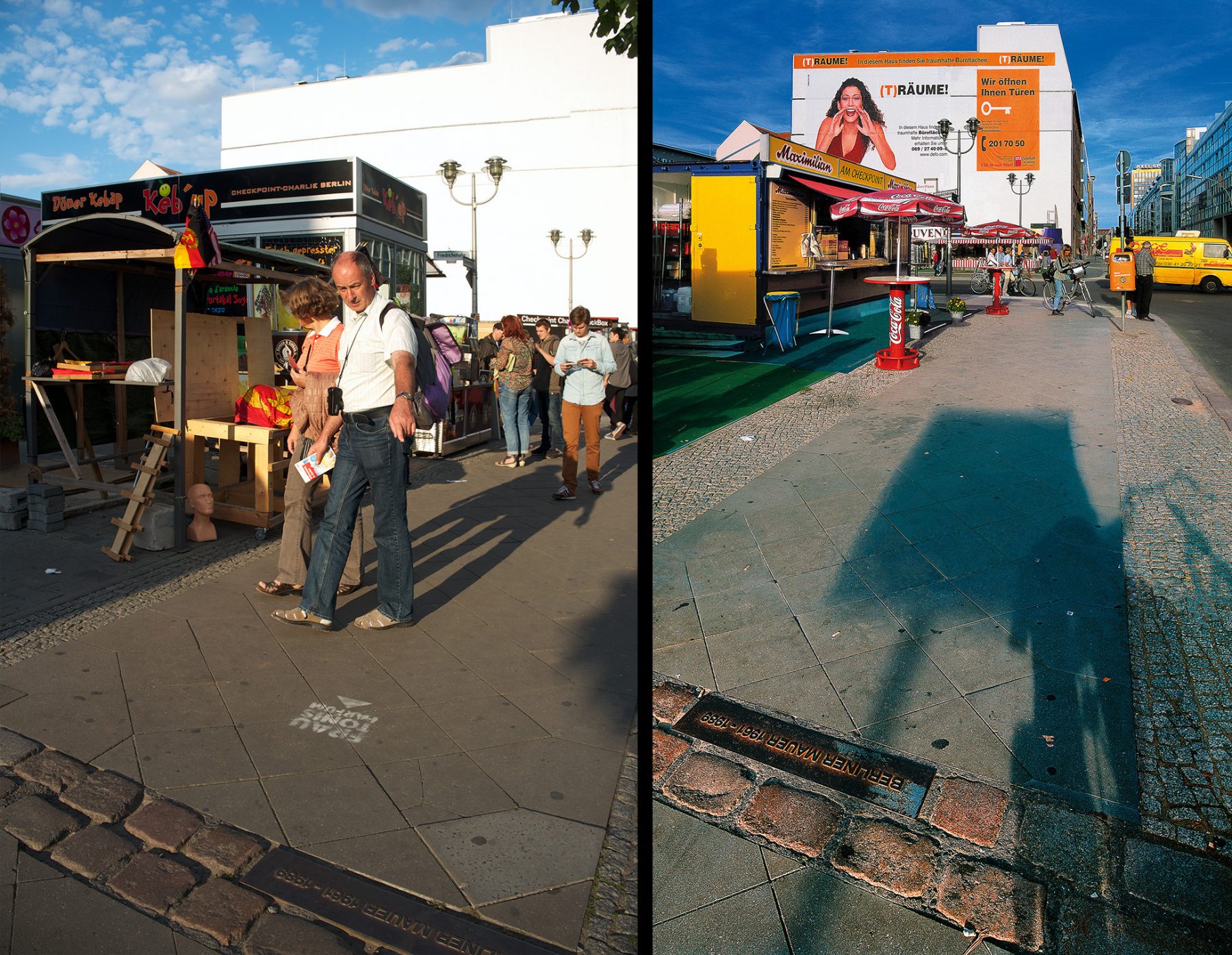 Mauertraum, Mauerverlauf, Zimmerstrasse, Checkpoint