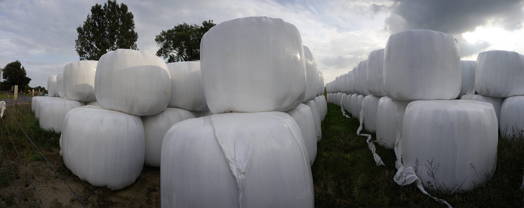 Plastikballenweiße A