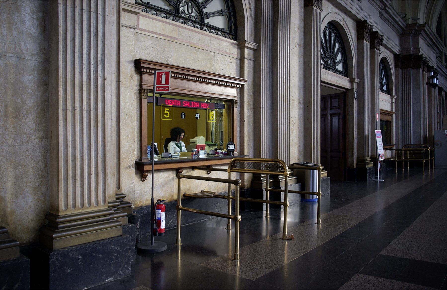 Barcelona, Estación de Francia, Schalter