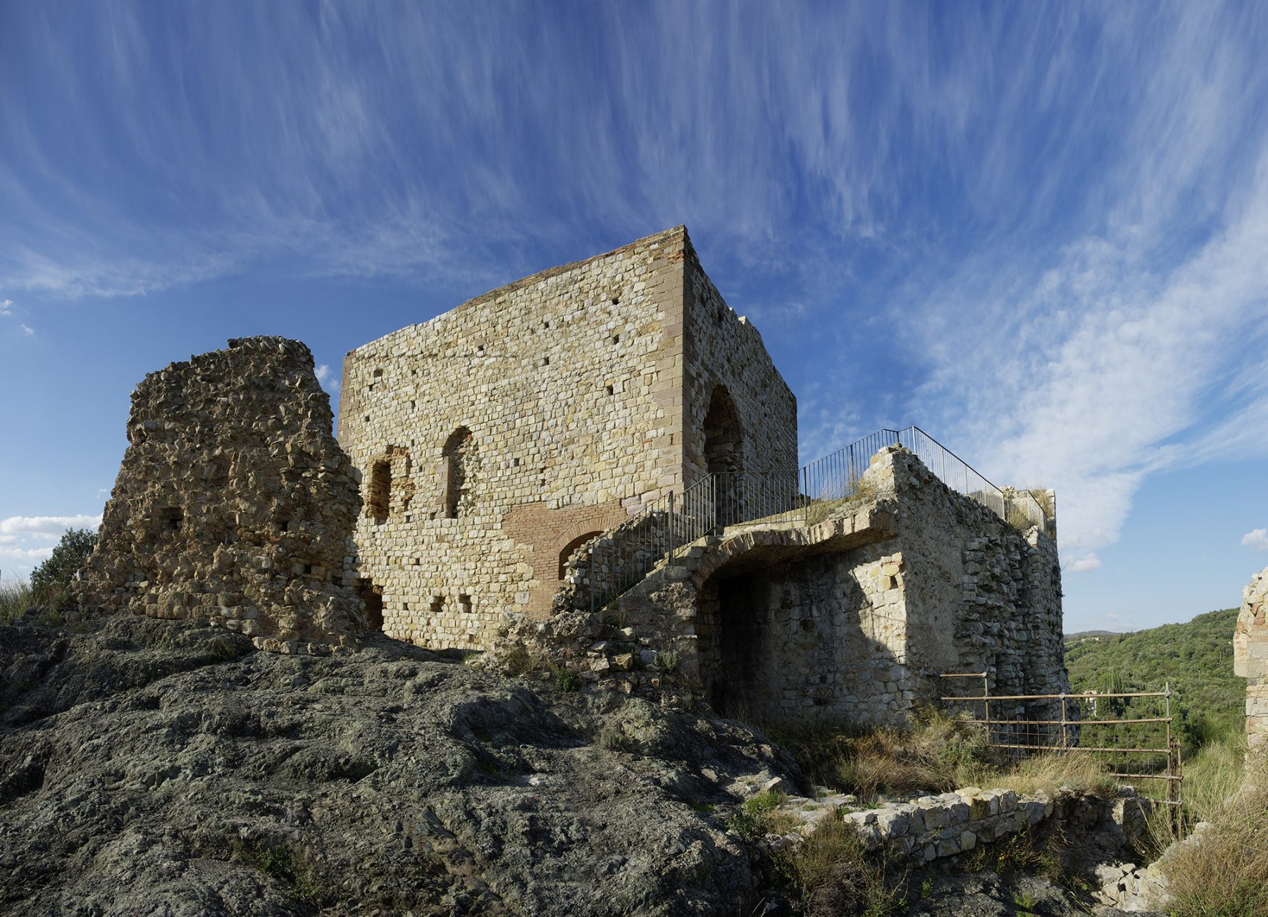 Toskana, Landschaft, Ruine