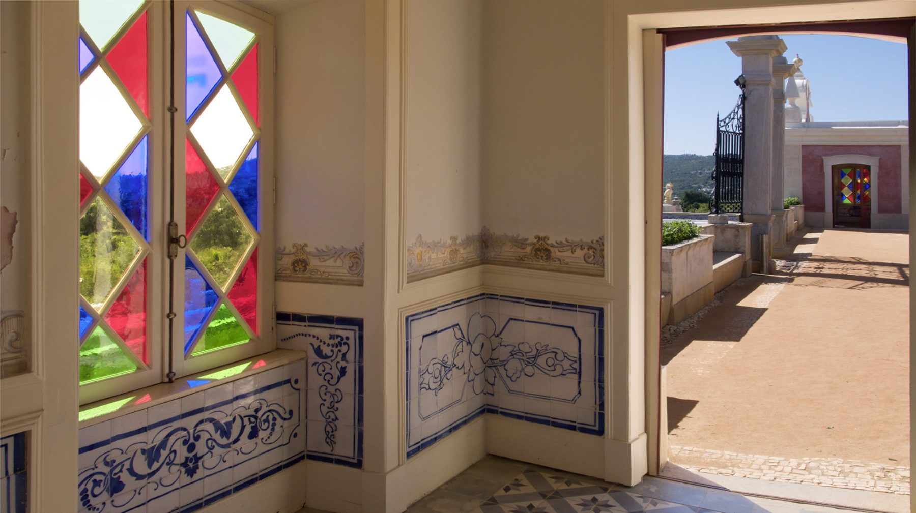 Buntefensterdurchblick