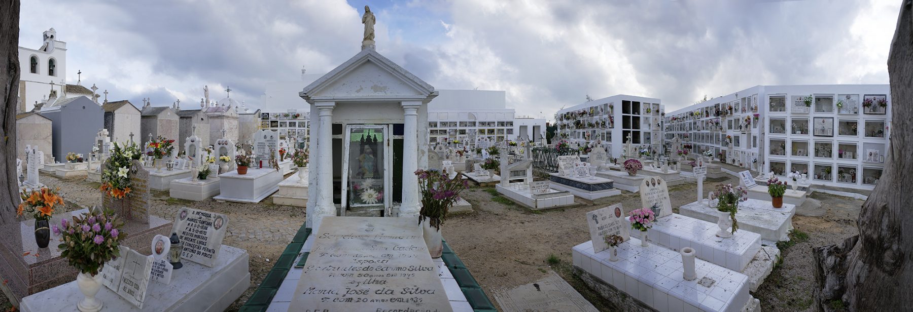 Portugal, Fuseta, Friedhof