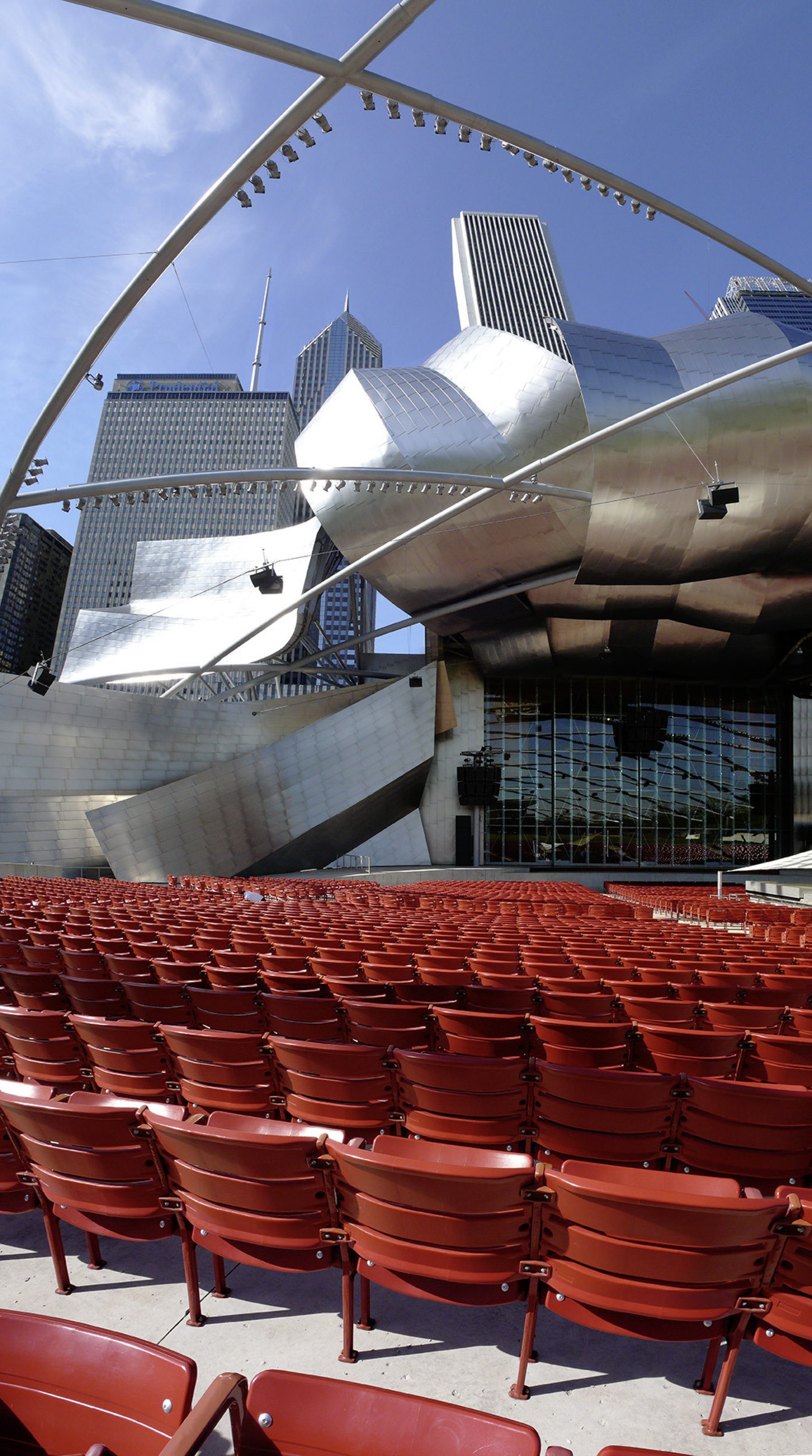 Chicago, Jay Pritzker Pavilion, Architekt Frank Gehry