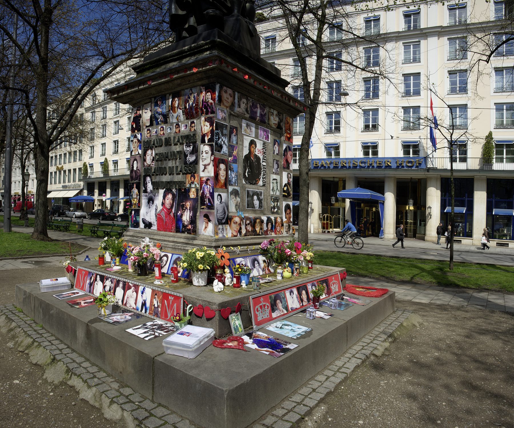 München, M. Jackson Gedenkstätte , Bayerischer Hof