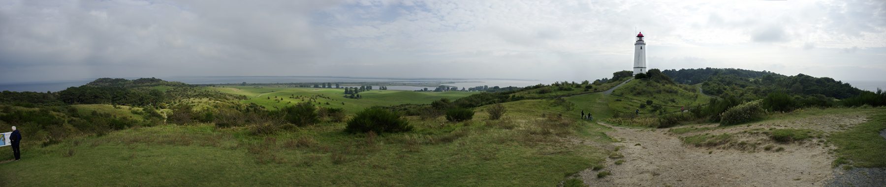 Hiddensee, Leuchtturm, Insel, Panorama