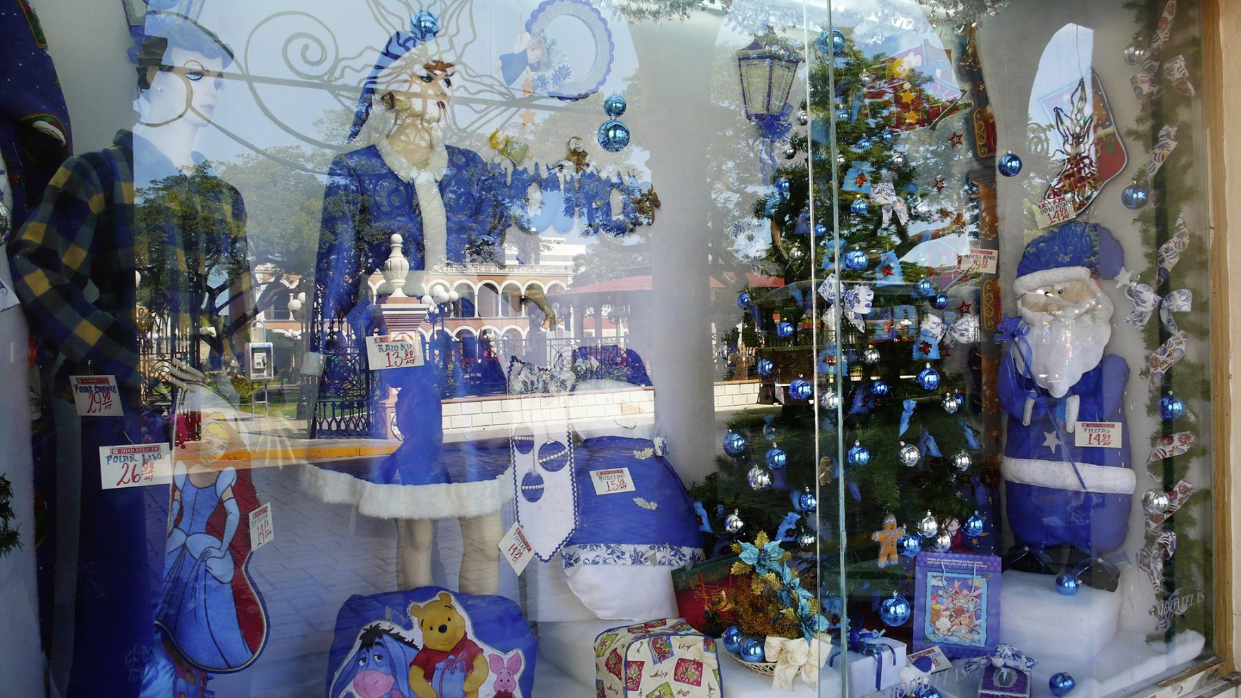 Mexiko, Campeche, Schaufenster, Weihnachten