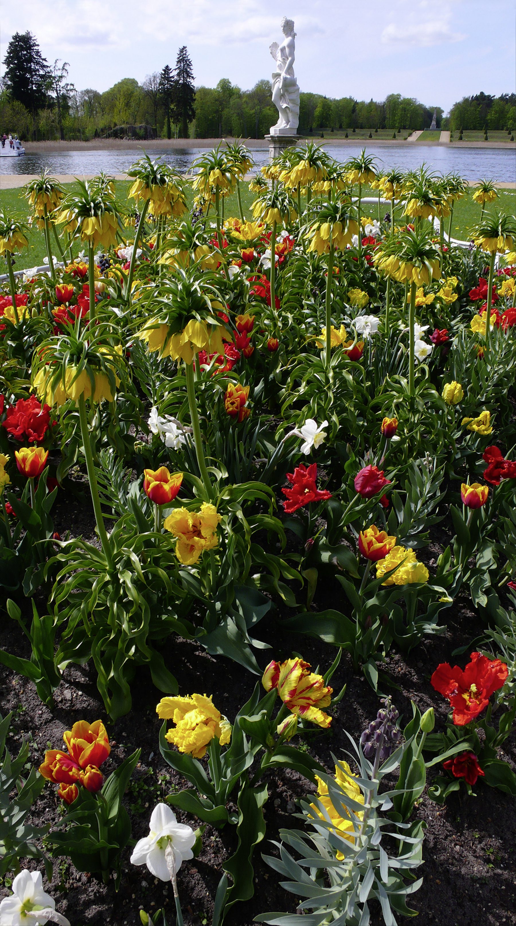 Skulptur Blumen Rheinsberg