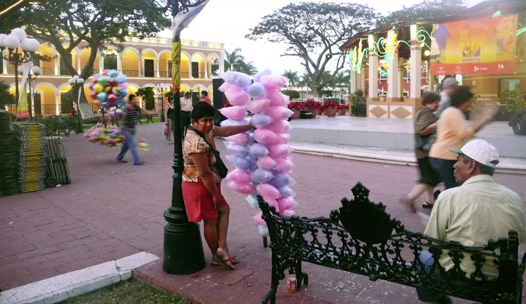 Mexiko, Campeche, Straßenverkauf