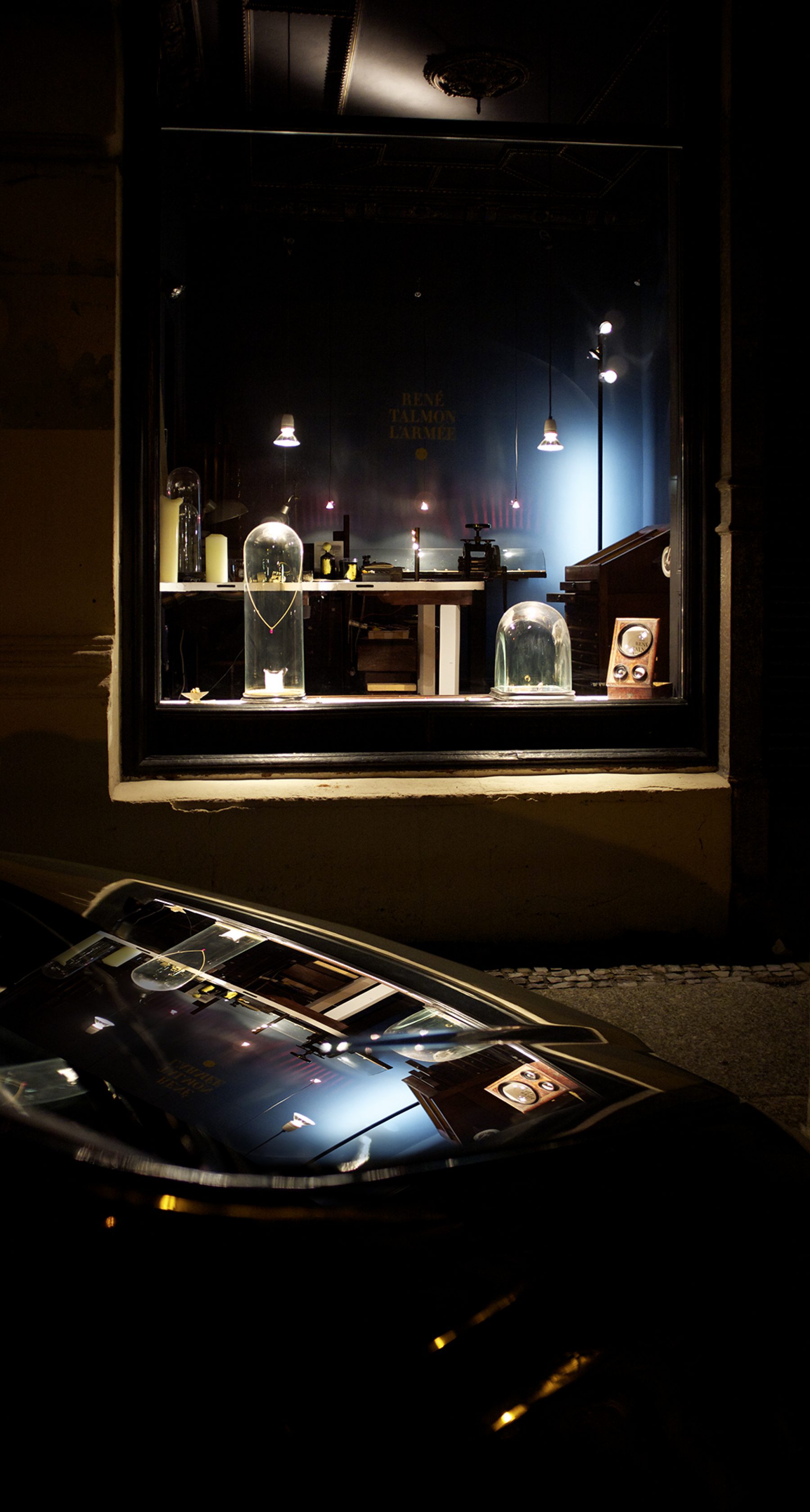 Juwelier, Schaufenster